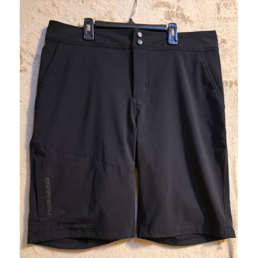 Men’s Garneau Black Athletic Shorts Size L | Waist 38 In | 22” Length - Picture 3 of 11